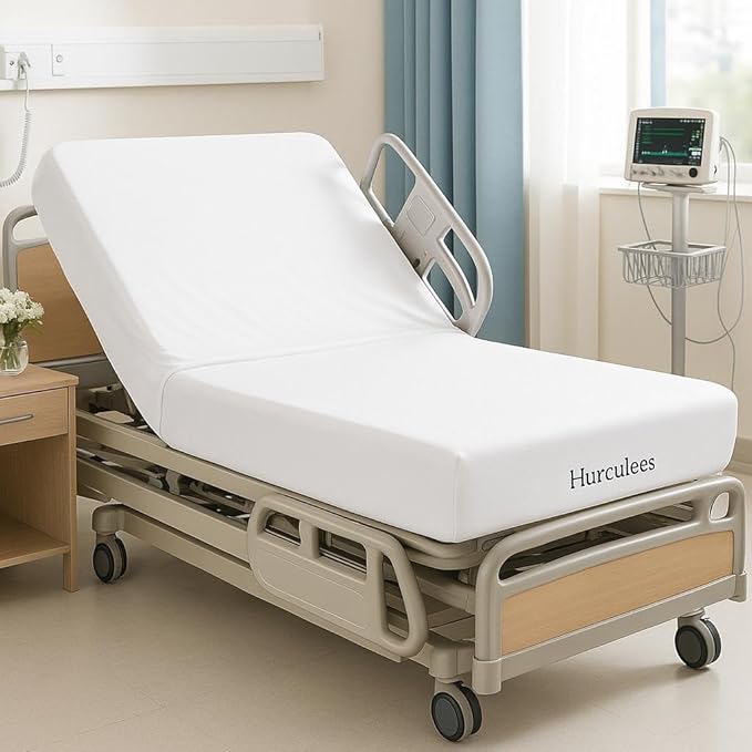 Breathable & Durable Medical Bedsheets - Soft, Comfortable & Easy-to-Clean Patient Bedsheets for Hospital & Healthcare Use Pack of 2